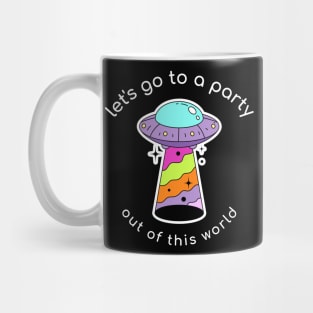 Alien Rave Party Mug